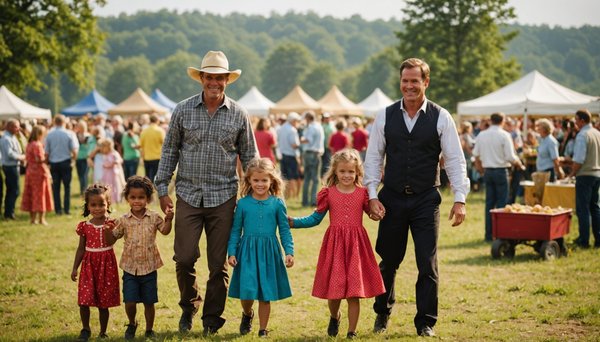 meilleurs événements en plein air pour les familles en milieu rural