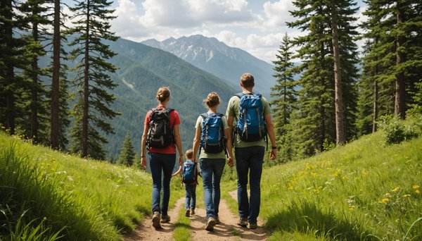 Comment préparer une randonnée pédestre familiale dans les espaces naturels ruraux